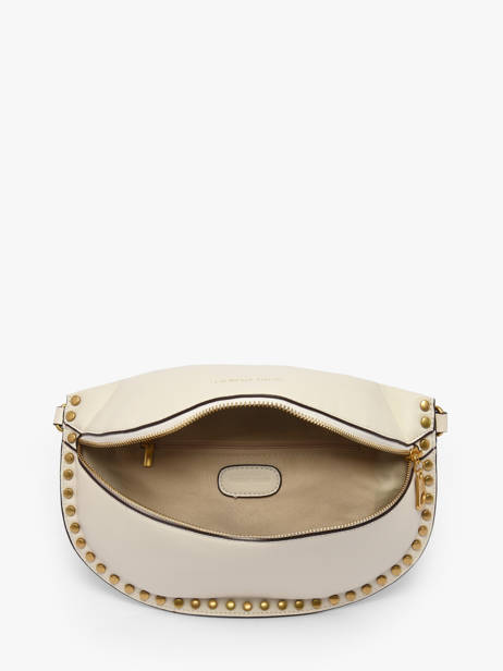 Heuptasje/cross Body Tas Studs Laurent david Wit ld bags 974 ander zicht 2